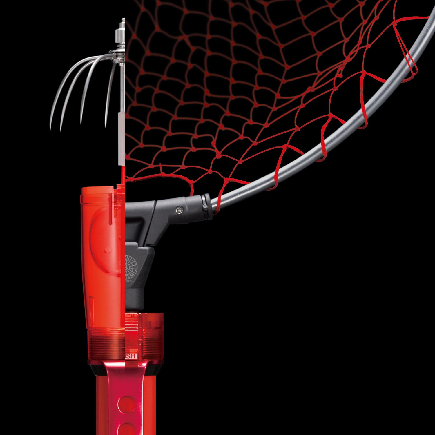 Amazon | 第一精工 ギャフ オートキングギャフ550X レッド イカ 青物